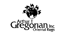 ARTHUR T GREGORIAN INC ORIENTAL RUGS