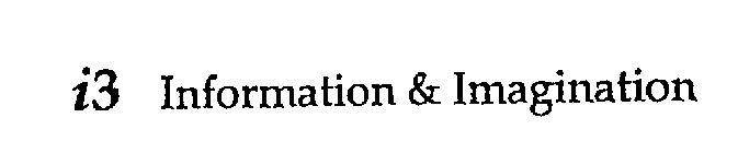 I3 INFORMATION & IMAGINATION