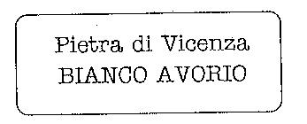 PIETRA DI VICENZA BIANCO AVORIO