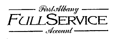 FULL SERVICE FIRST ALBANY ACCOUNT
