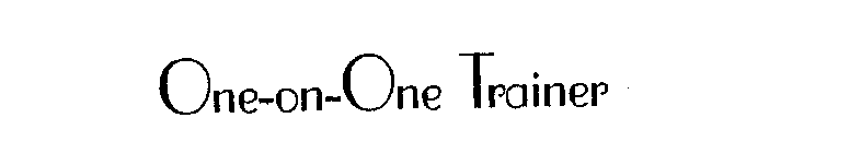 ONE-ON-ONE TRAINER
