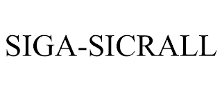 SIGA-SICRALL