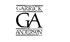 GARRICK ANDERSON GA