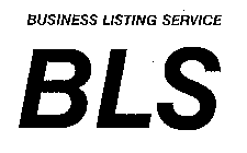 BUSINESS LISTING SERVICE BLS