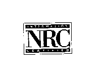 NRC INTERMATION CERTIFIED