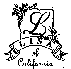 L LISA OF CALIFORNIA