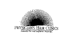 PHYSICIAN'S HAIR CLINICS RESTORING HAIR AND CONFIDENCE NATURALLY...