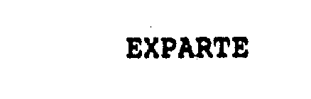EXPARTE