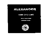 ALEXANDER HAIR SYSTEMS