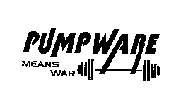 PUMP WARE MEANS WAR