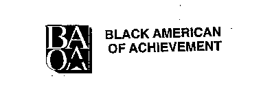 BLACK AMERICAN OF ACHIEVEMENT BAOA