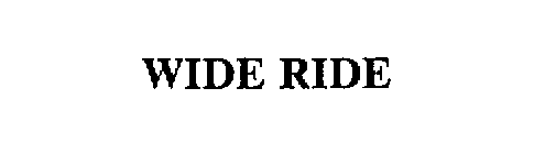 WIDE RIDE