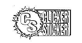 CS CLICKER STICKER