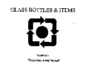 GLASS BOTTLES & ITEMS TRASHLINE 