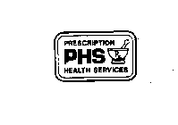 PHS PRESCRIPTION HEALTH SERVICES RX