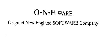 ONE WARE ORIGINAL NEW ENGLAND SOFTWARE COMPANY