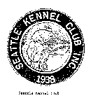 SEATTLE KENNEL CLUB INC. 1938
