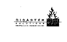 DISASTER SOLUTIONS CONSTRUCTION & EMERGENCY SERVICES