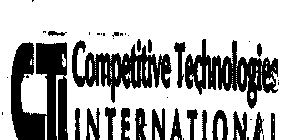 CTI COMPETITIVE TECHNOLOGIES INTERNATIONAL