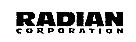 RADIAN CORPORATION