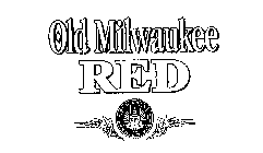 OLD MILWAUKEE RED RED LAGER PREMIUM BEER