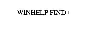 WINHELP FIND+