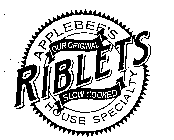 RIBLETS APPLEBEE'S HOUSE SPECIALTY OUR ORIGINAL SLOW COOKED
