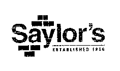 SAYLOR'S ESTABLISHED 1866