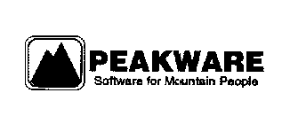 PEAKWARE SOFTWARE FOR MOUNTAIN PEOPLE