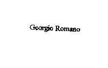 GEORGIO ROMANO