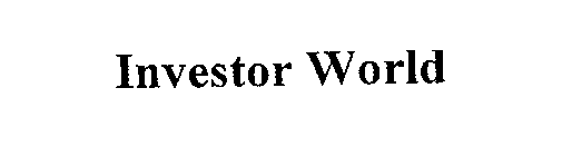 INVESTOR WORLD