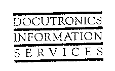 DOCUTRONICS INFORMATION SERVICES