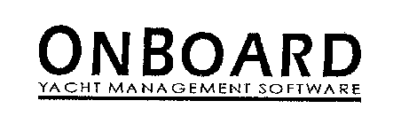 ONBOARD YACHT MANAGEMENT SOFTWARE