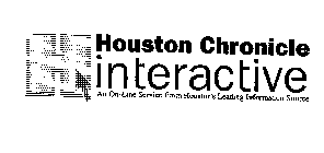H HOUSTON CHRONICLE INTERACTIVE AN ON-LINE SERVICE FROM HOUSTON'S LEADING INFORMATION SOURCE