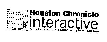 H HOUSTON CHRONICLE INTERACTIVE AN ON-LINE SERVICE FROM HOUSTON'S LEADING INFORMATION SOURCE