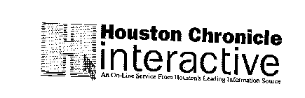 H HOUSTON CHRONICLE INTERACTIVE AN ON-LINE SERVICE FROM HOUSTON'S LEADING INFORMATION SOURCE