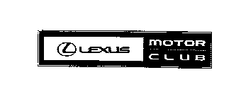 L LEXUS MOTOR CLUB