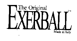THE ORIGINAL EXERBALL TM MADE IN ITALY