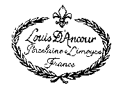 LOUIS D'ANCOUR PORCELAINE LIMOGES FRANCE