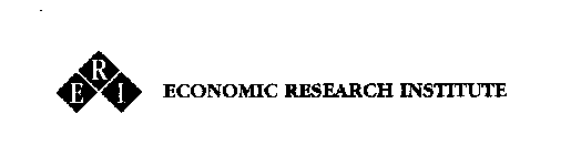 ERI ECONOMIC RESEARCH INSTITUTE