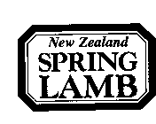 NEW ZEALAND SPRING LAMB