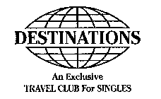DESTINATIONS AN EXCLUSIVE TRAVEL CLUB FOR SINGLES