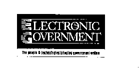 ELECTRONIC GOVERNMENT THE PEOPLE & TECHNOLOGIES BRINGING GOVERNMENT ONLINE