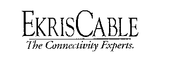 EKRISCABLE THE CONNECTIVITY EXPERTS.