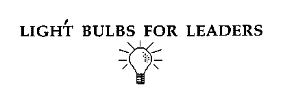 LIGHT BULBS FOR LEADERS