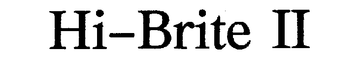 HI-BRITE II