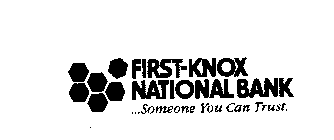 FIRST-KNOX NATIONAL BANK ...SOMEONE YOUCAN TRUST.