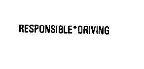RESPONSIBLE*DRIVING