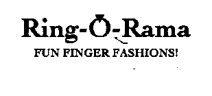 RING-O-RAMA FUN FINGER FASHIONS!