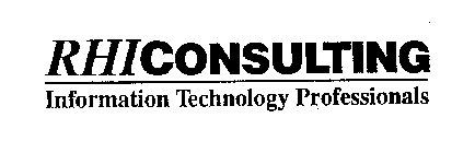 RHICONSULTING INFORMATION TECHNOLOGY PROFESSIONALS
